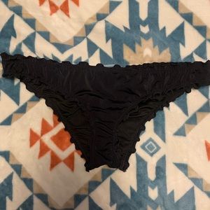 Black bikini bottom